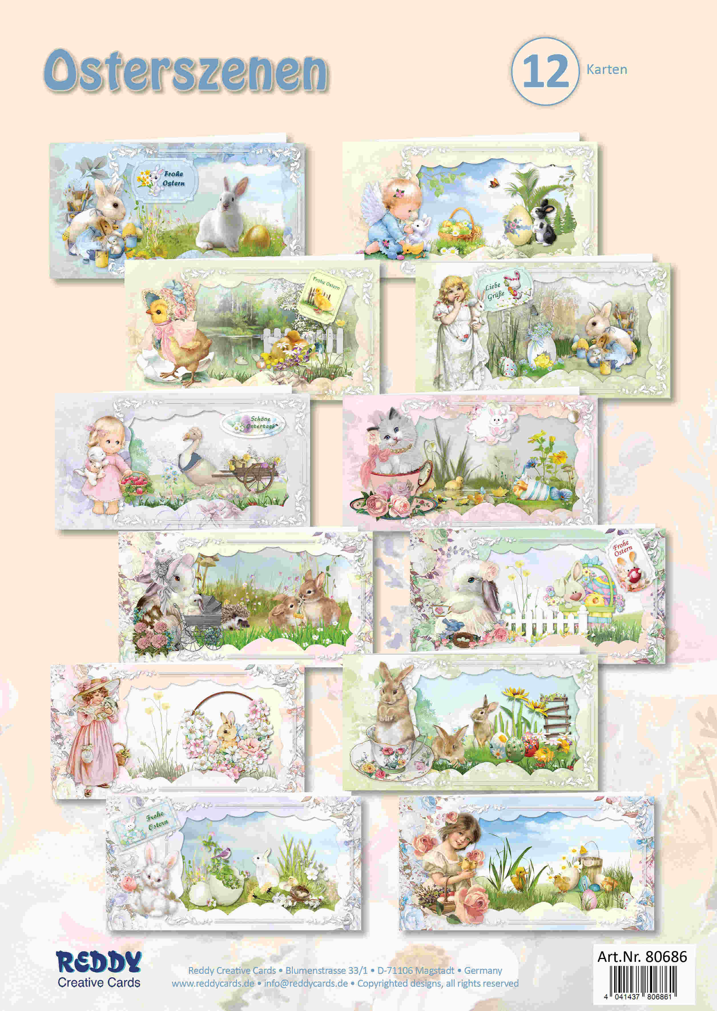 Reddy Cards Bastelsets Ostern
